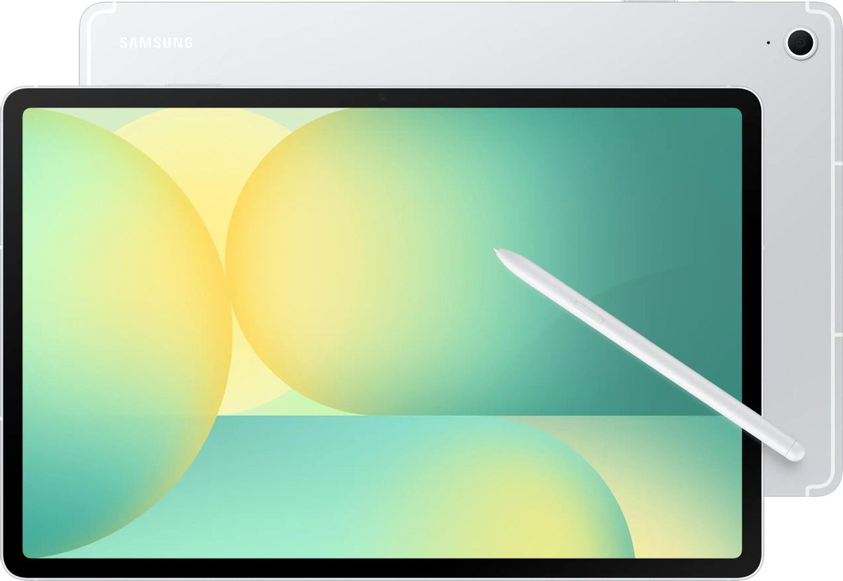13.1" Планшет Samsung Galaxy Tab S10 FE+ 8/128 GB 1580 5G, 2880 x 1800, 90Гц, Android 15, со стилусом, серебристый [sm-x626bzsrcau]